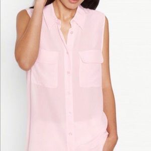 Equipment Silk Button Down Blouse